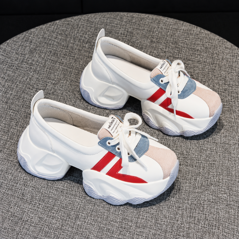 Retro Colorblock Women's Shoes