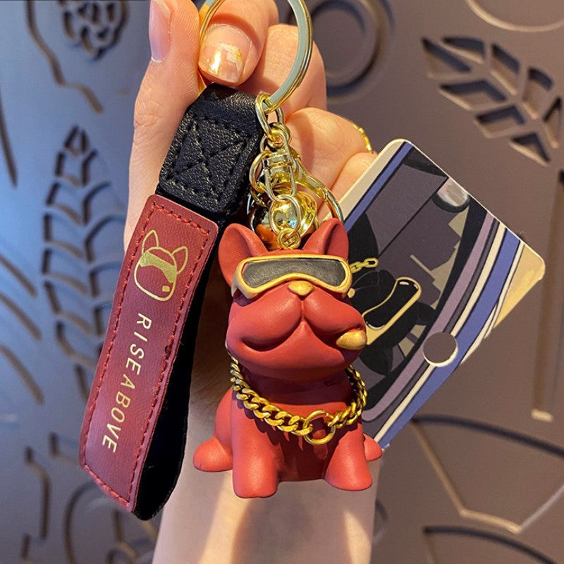 Cool Bulldog Bag Charm