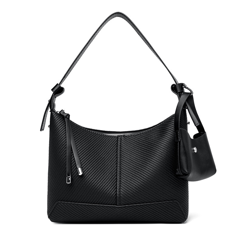 Soft Leather Niche Underarm Shoulder Bag For Women
