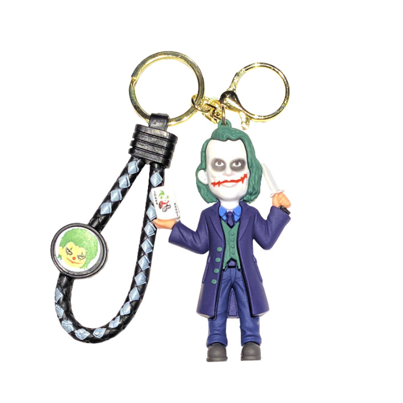 Cute Joker and Batman Cartoon Bag Charm buy online at The Patchee Sri Lanka - lightweight and trendy design, adds charm to any outfit