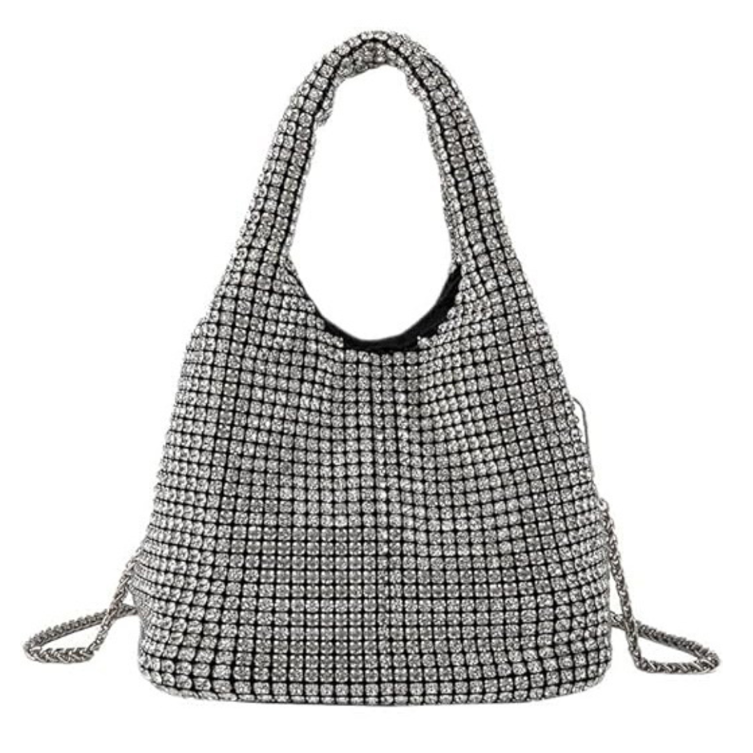Trendy Full Diamond Fashion Women's PVC Messenger Bag