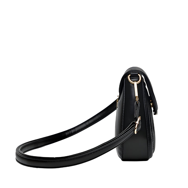 Sculpted Silhouette Crossbody Bag