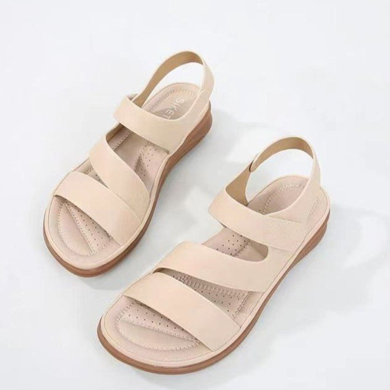 Triple Strap Comfort Sandals for Women