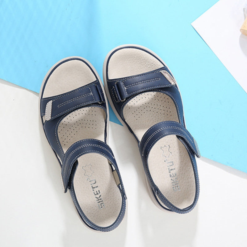 Adjustable Dual-Strap Comfort Wedge Sandals For Women
