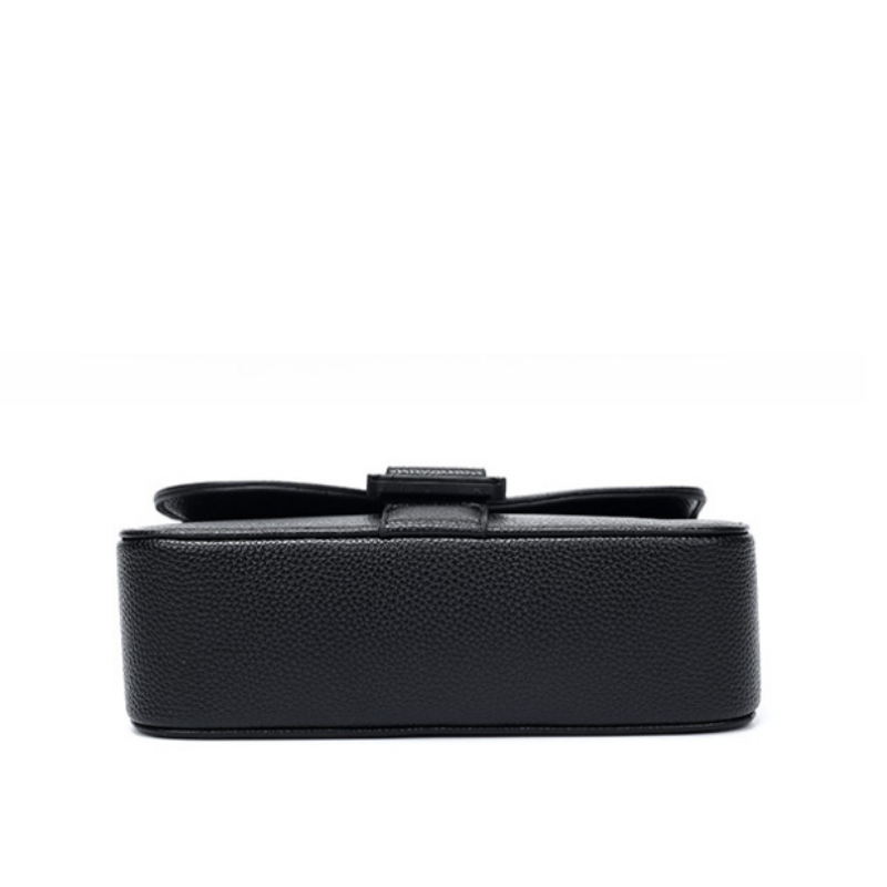 Caverton Buckle Detail Leather Crossbody Bag