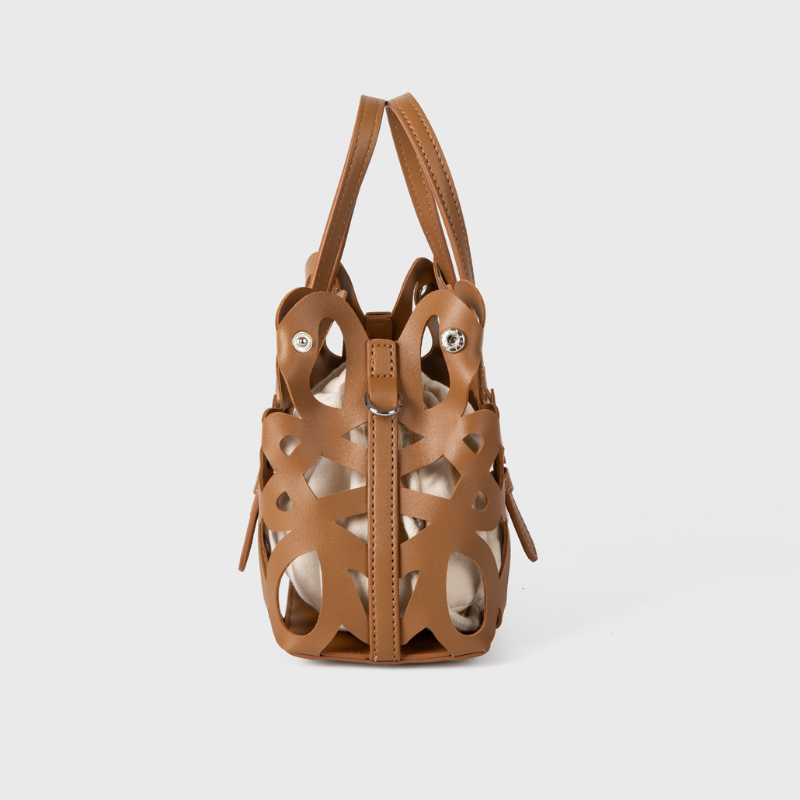 Solvera Hollow Basket Handbag