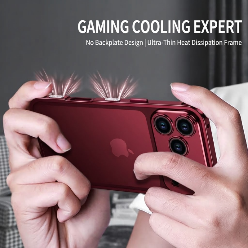 Metal Cooling Frame Phone Case