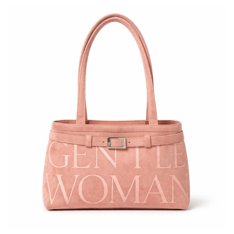 Velours Ballet Suede Shoulder Bag