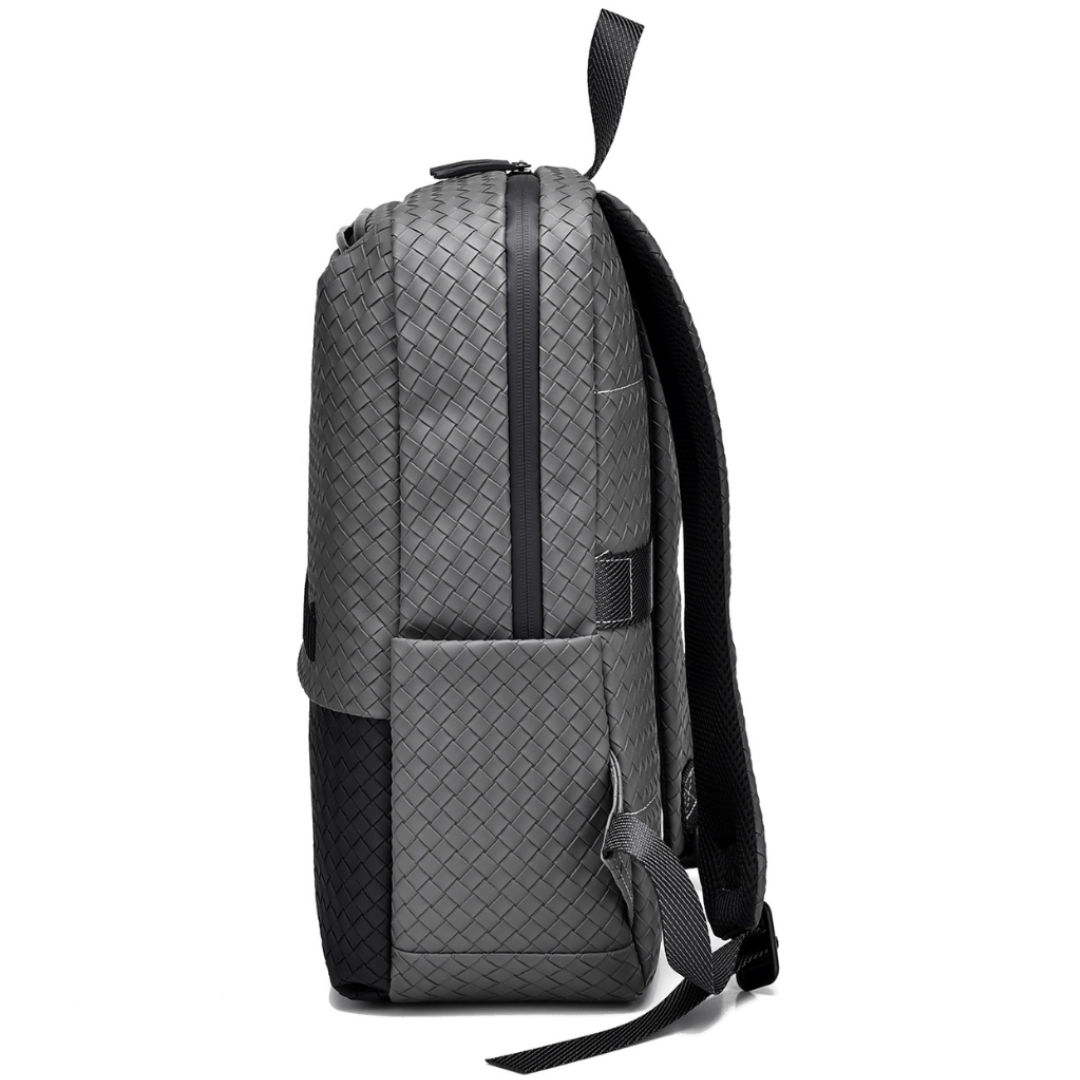 CateiKarrui Large Capacity PU Leather Backpack