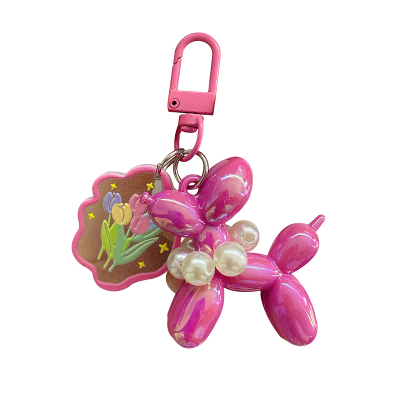 Bubble Puppy Balloon Dog Bag Charm – The Patchee Sri Lanka cute dog bag charm