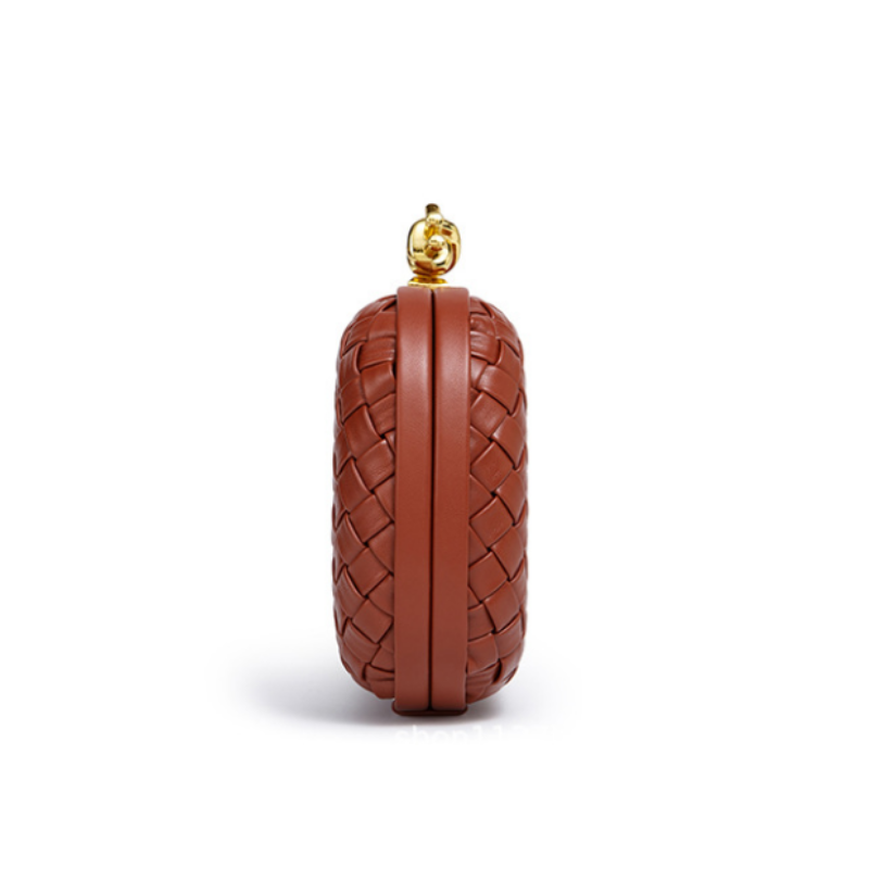 Virelle Woven Elegance Clutch Bag