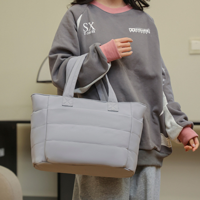 Cloud Puffer Tote Bag