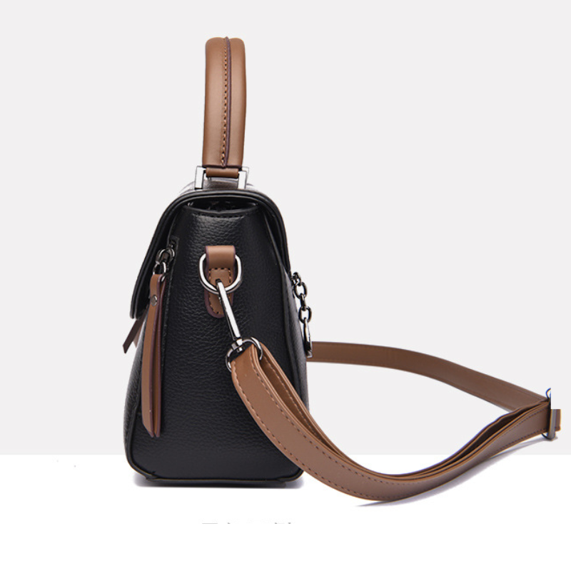 Fashion Contrast Color Women's Messenger Handbag