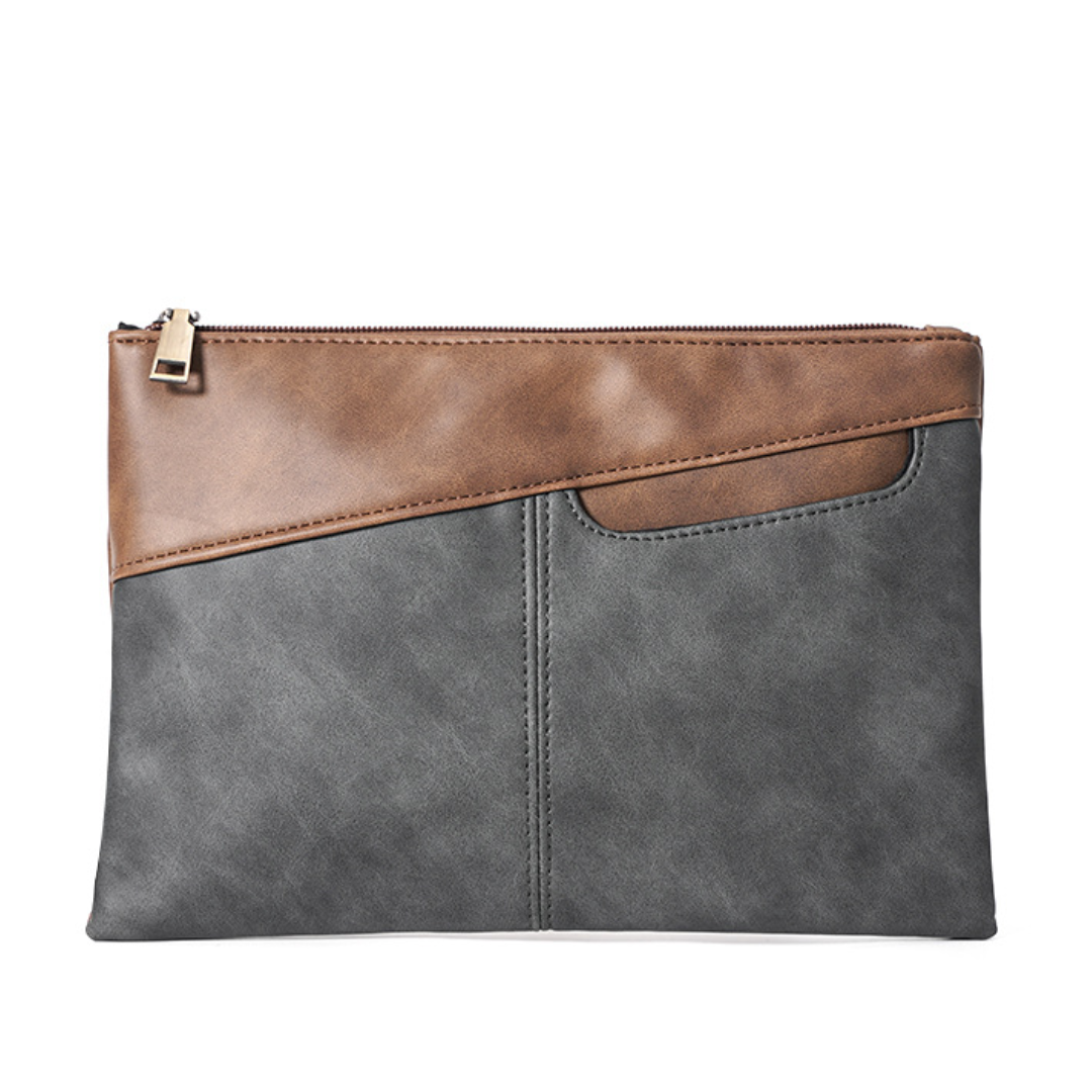 Trendy Men's Casual Laptop Sleeve Clutch Bag