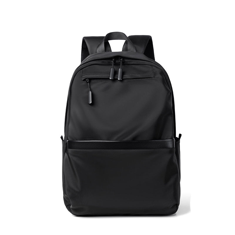 Lightweight polyester business backpack with padded laptop compartment