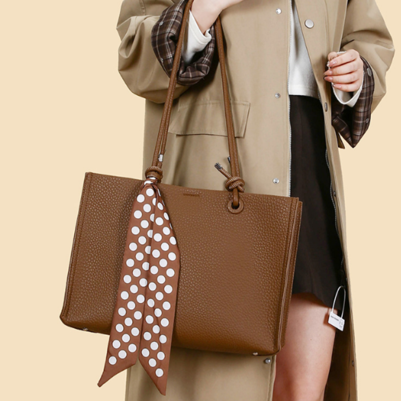Knotted Strap Women’s Tote Bag