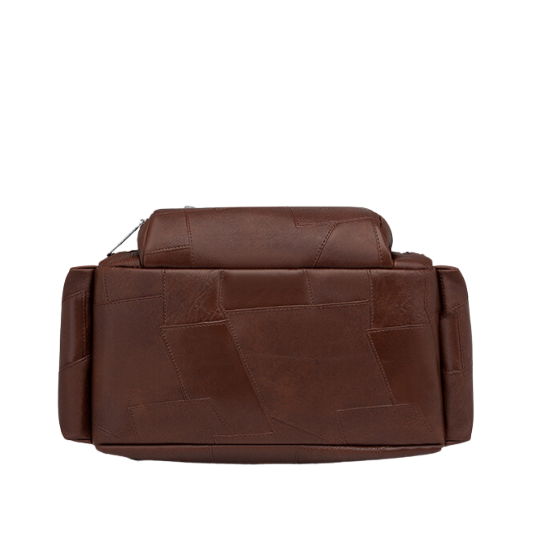 Style Large Capacity Women's Soft Leather Backpack