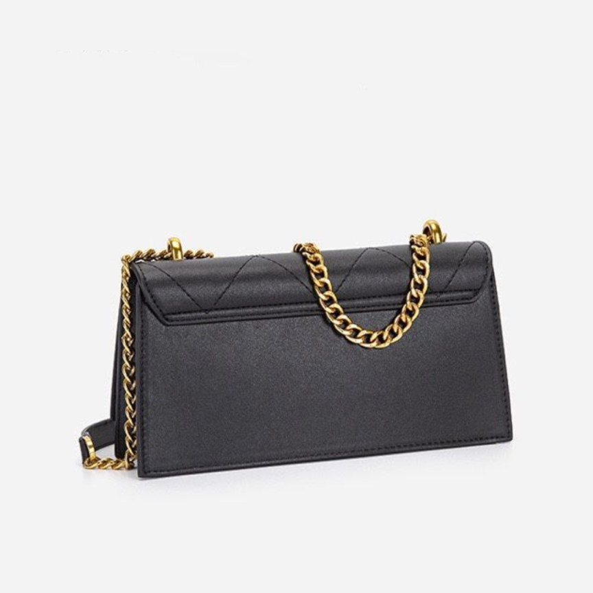 Autumn Embroidered Diamond Chain Small Square Bag