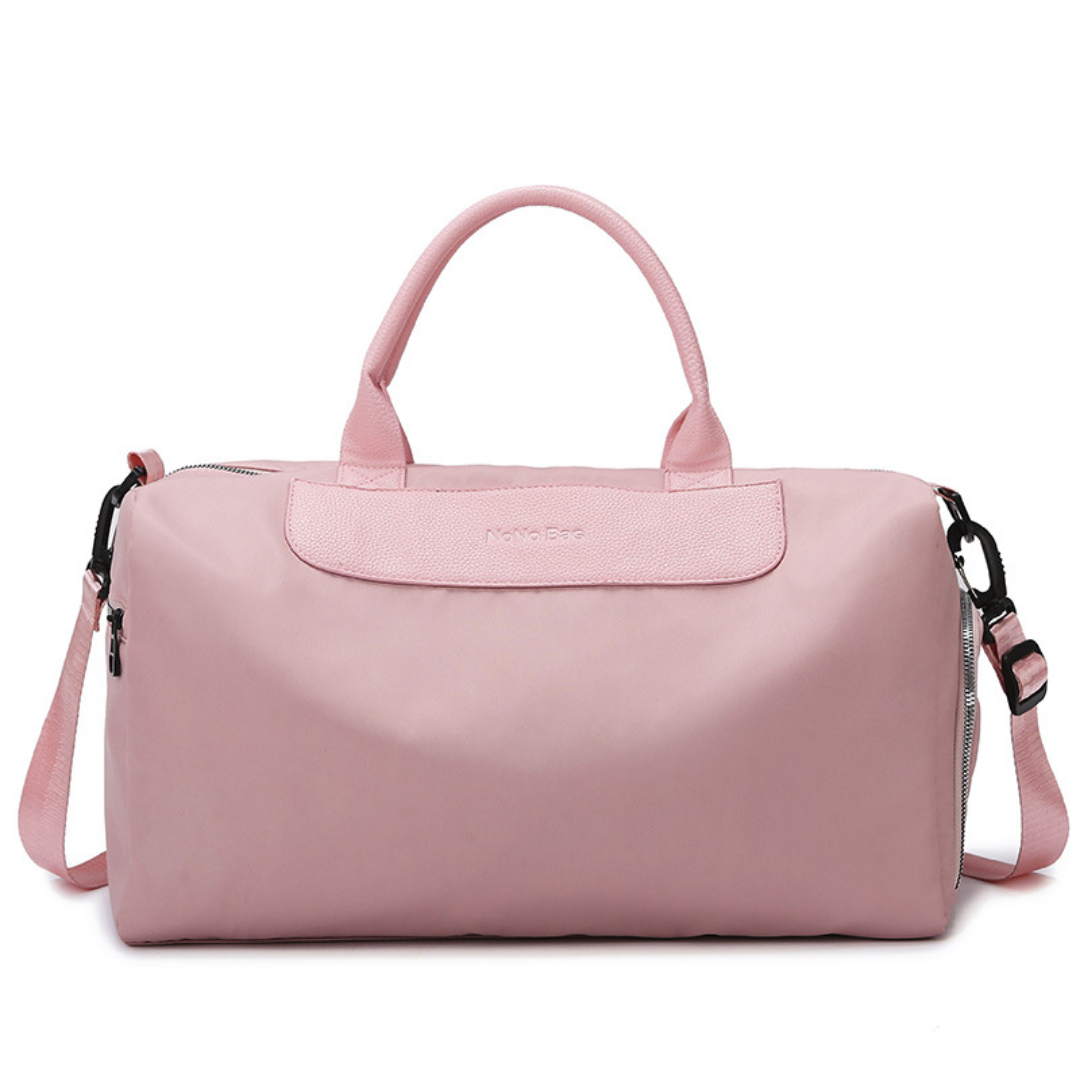 Large Capacity Polyester Fitness Duffle Bag with Wet/Dry Separation