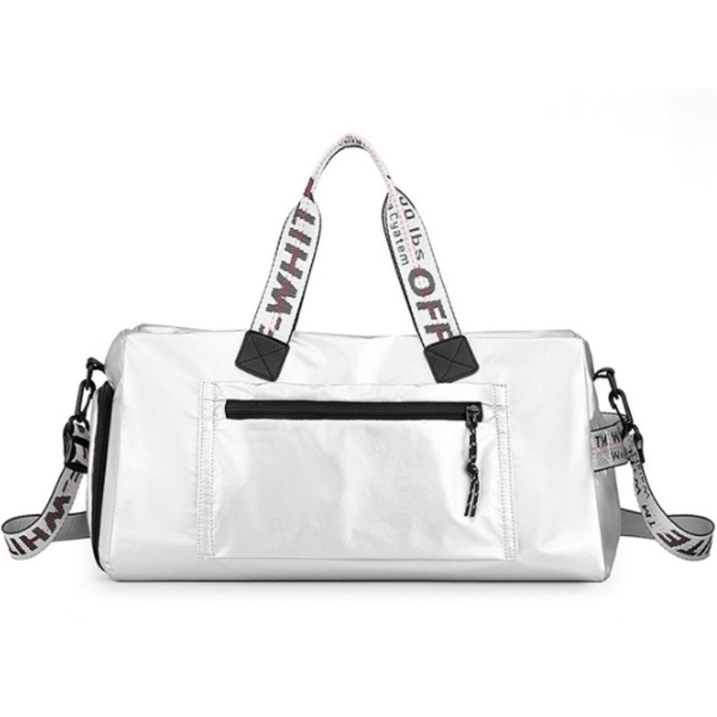 Lightweight Nylon Gym Duffle with Shoe Storage