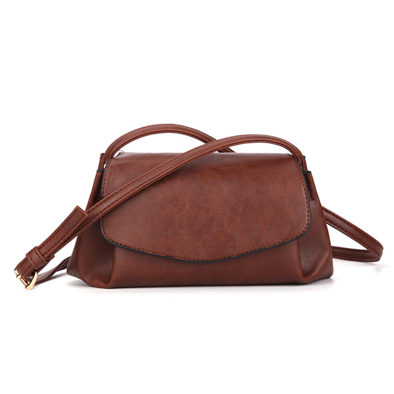 Simple Solid Crossbody Bag