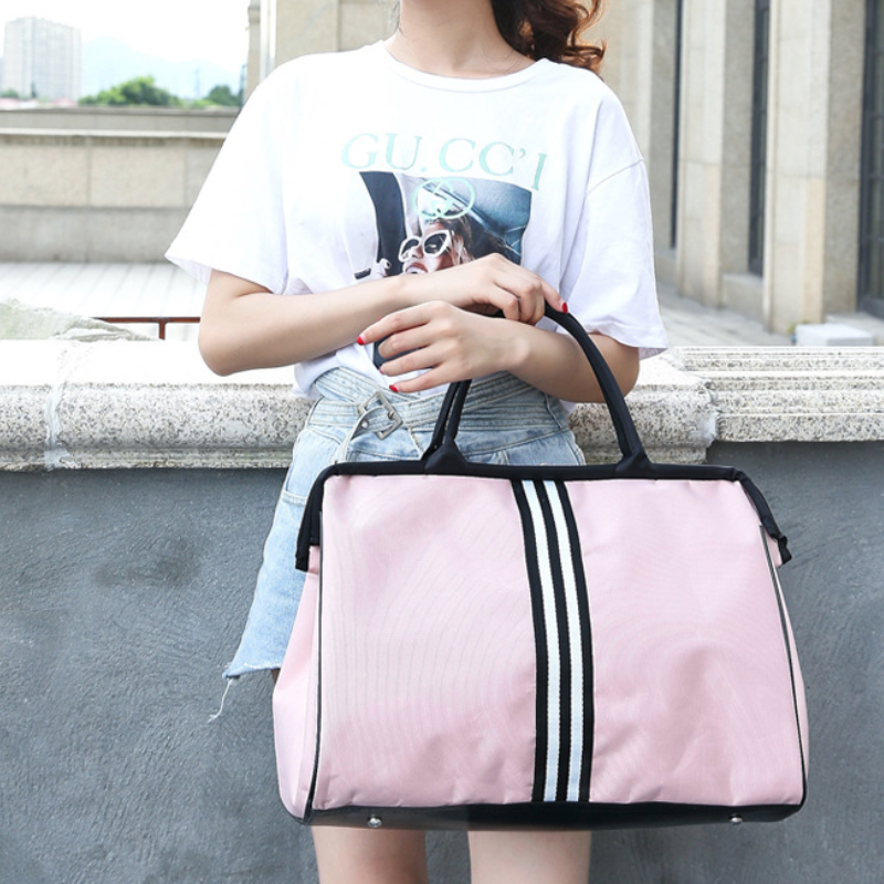 Seoul Script Unisex Travel Duffel Bag