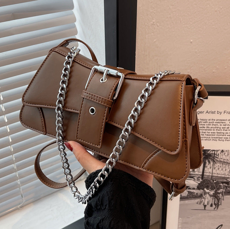 Retro Chain Mini Underarm Crossbody Bag