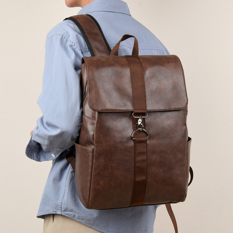 Foreign Trade Large Capacity Mens Business Commuter Retro Backpack