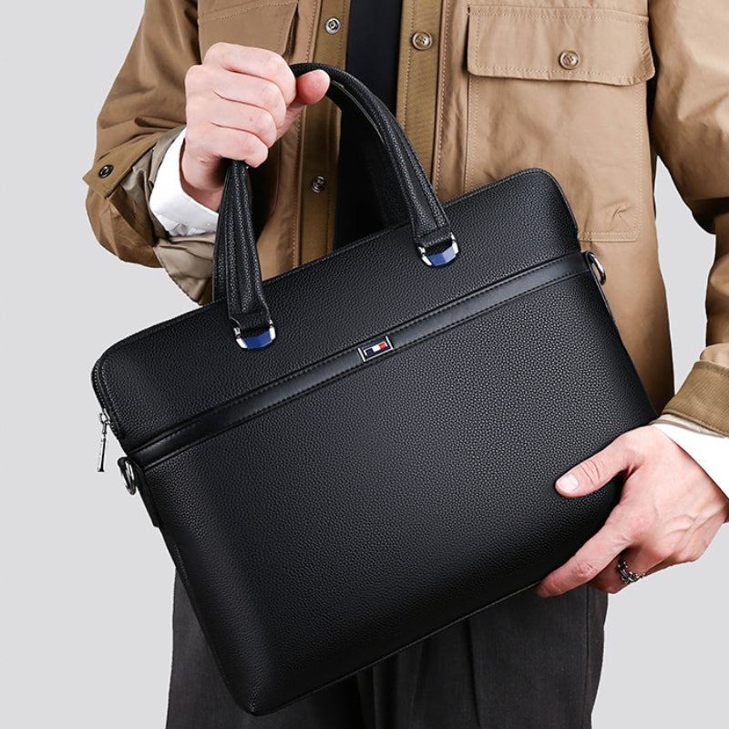 Dual Handles Premium Business Briefcase Laptop Bag