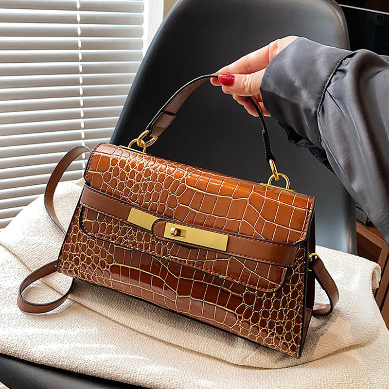 Retro Crossbody Kelly Handbag for Women