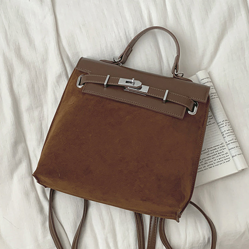 Velvet Large Capacity Document Backpack
