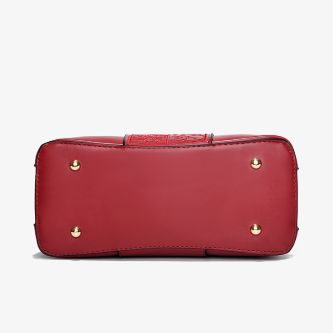 Red Wedding Handbag for Bride and Mother