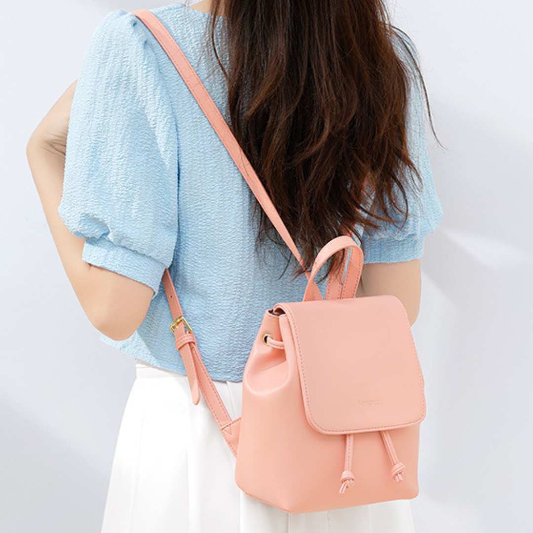 Style Drawstring Student Backpack – Lightweight & Cute