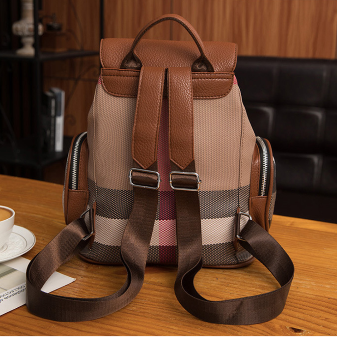 Retro Drawstring Multi-Functional Leisure Backpack