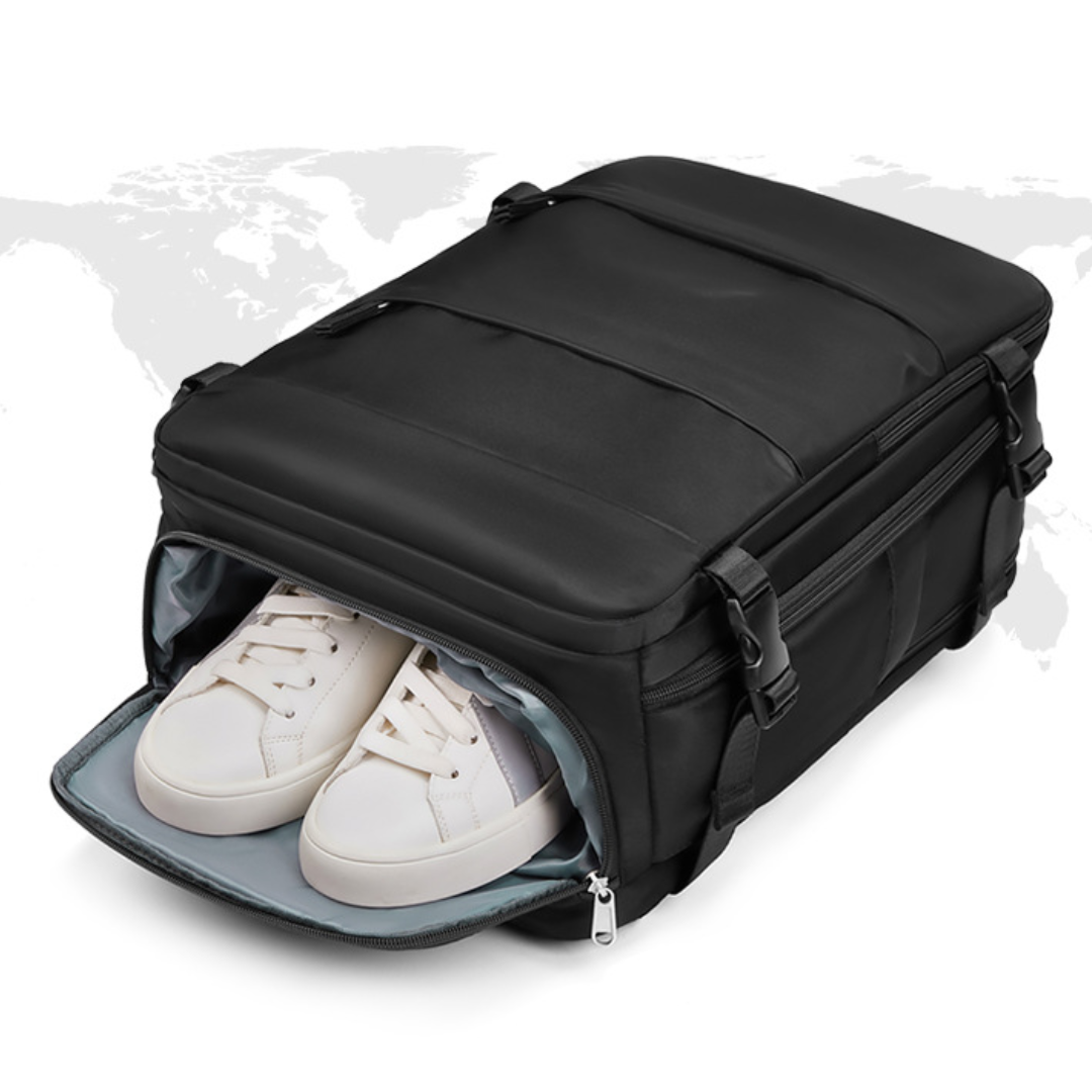 Multifunctional Nylon Girls Travel Backpack with Large Capacity