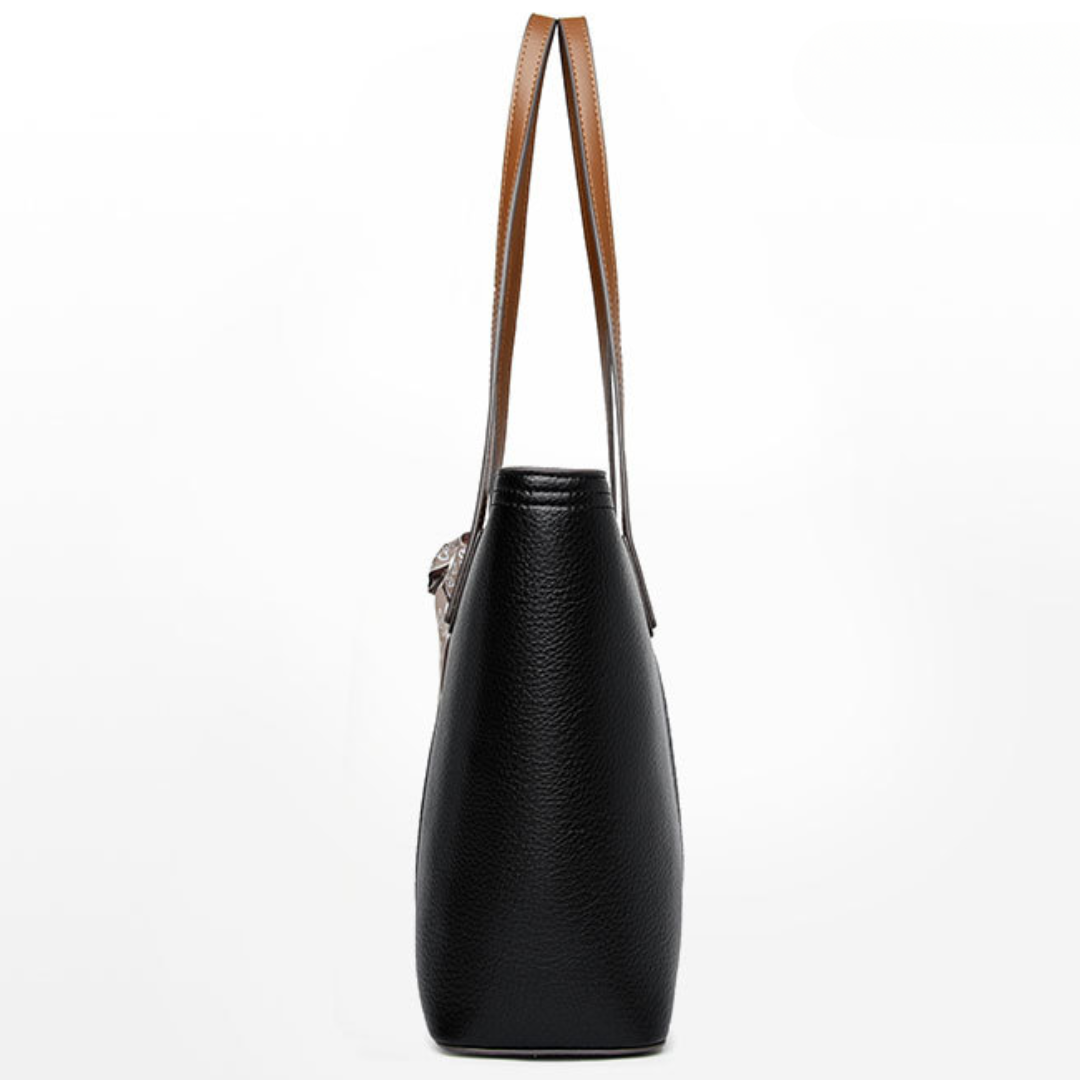 Textured Spring INS Style Large Shoulder Tote