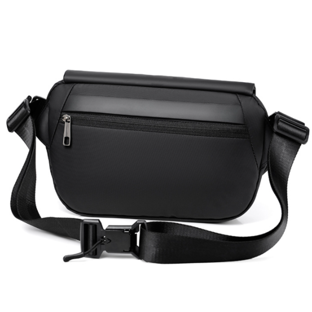 Cycling Work Functional Nylon Chest Messenger Bag