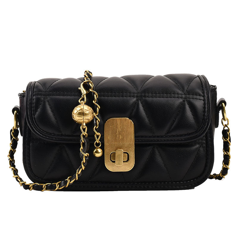 Diamond Chain Small Underarm Crossbody Bag