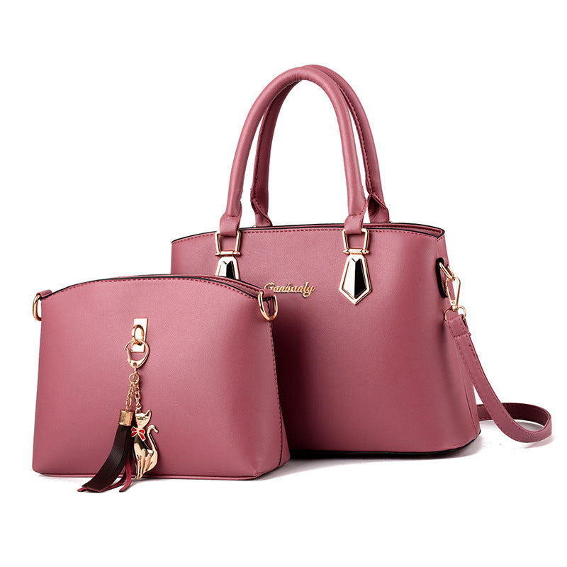 Shichen Mother-and-Child Shoulder Handbag