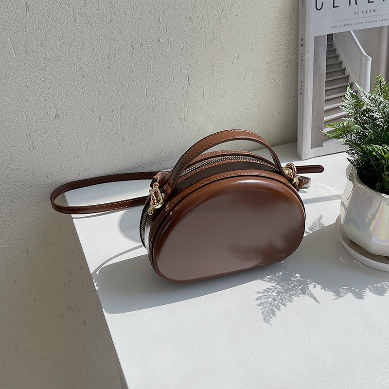 Niche Texture Lipstick Crossbody Bag
