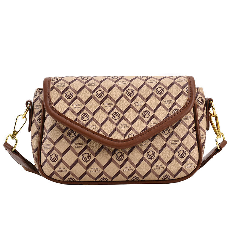 Printed Small Square Ins Crossbody Bag