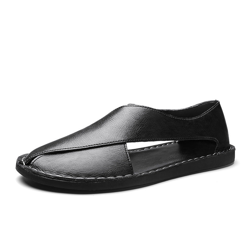 PlaidEase Casual Driving Sandals