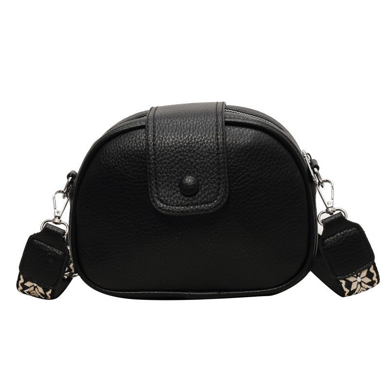 Solid Color Fashion Mini Shoulder Messenger Bag