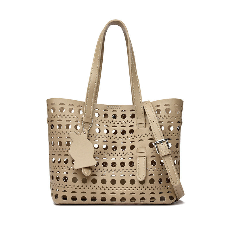 Luxe Cutwork Tote Bag