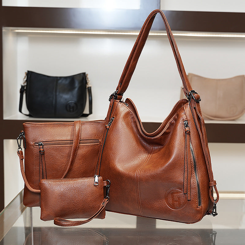 European Fashion Mother and Child Shoulder Bag Set
