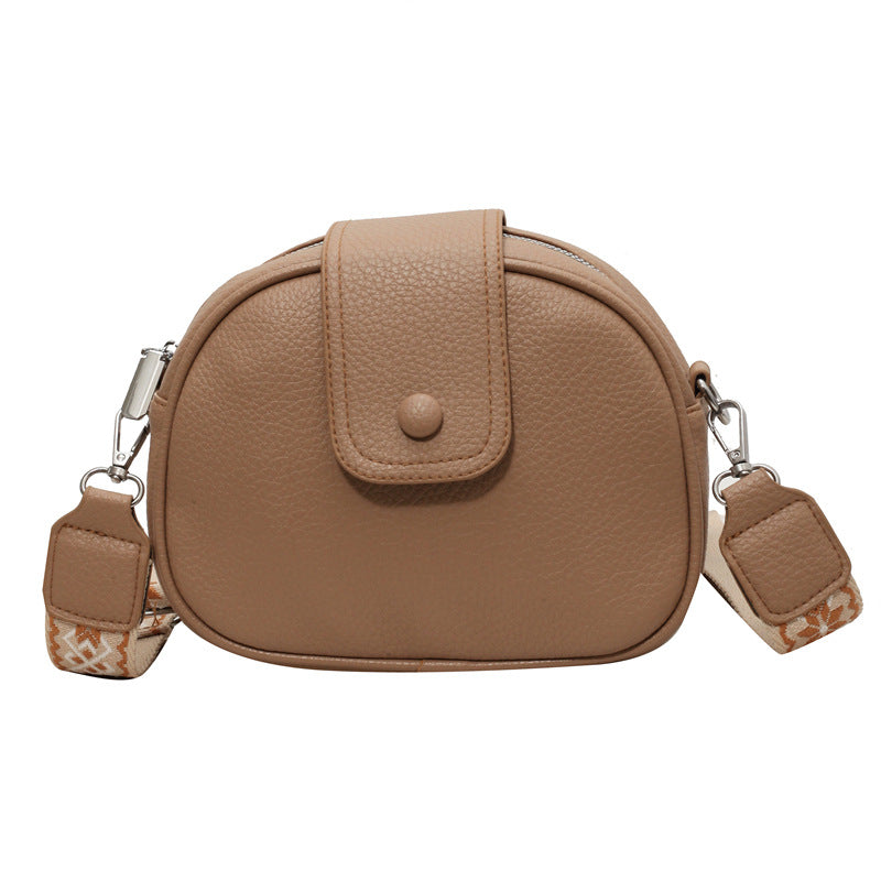 Solid Color Fashion Mini Shoulder Messenger Bag
