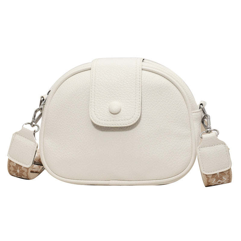 Solid Color Fashion Mini Shoulder Messenger Bag