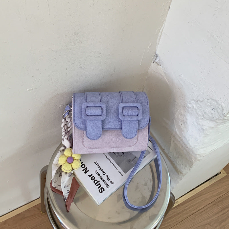 Colorblock Square Women’s Shoulder Bag