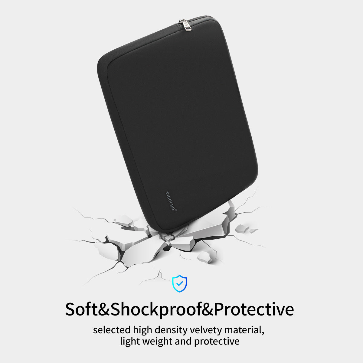 Tigernu Splash-Proof Shockproof Oxford Laptop Sleeve