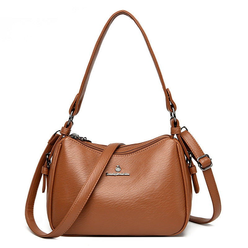 Versatile Genuine Shoulder Bag for Women